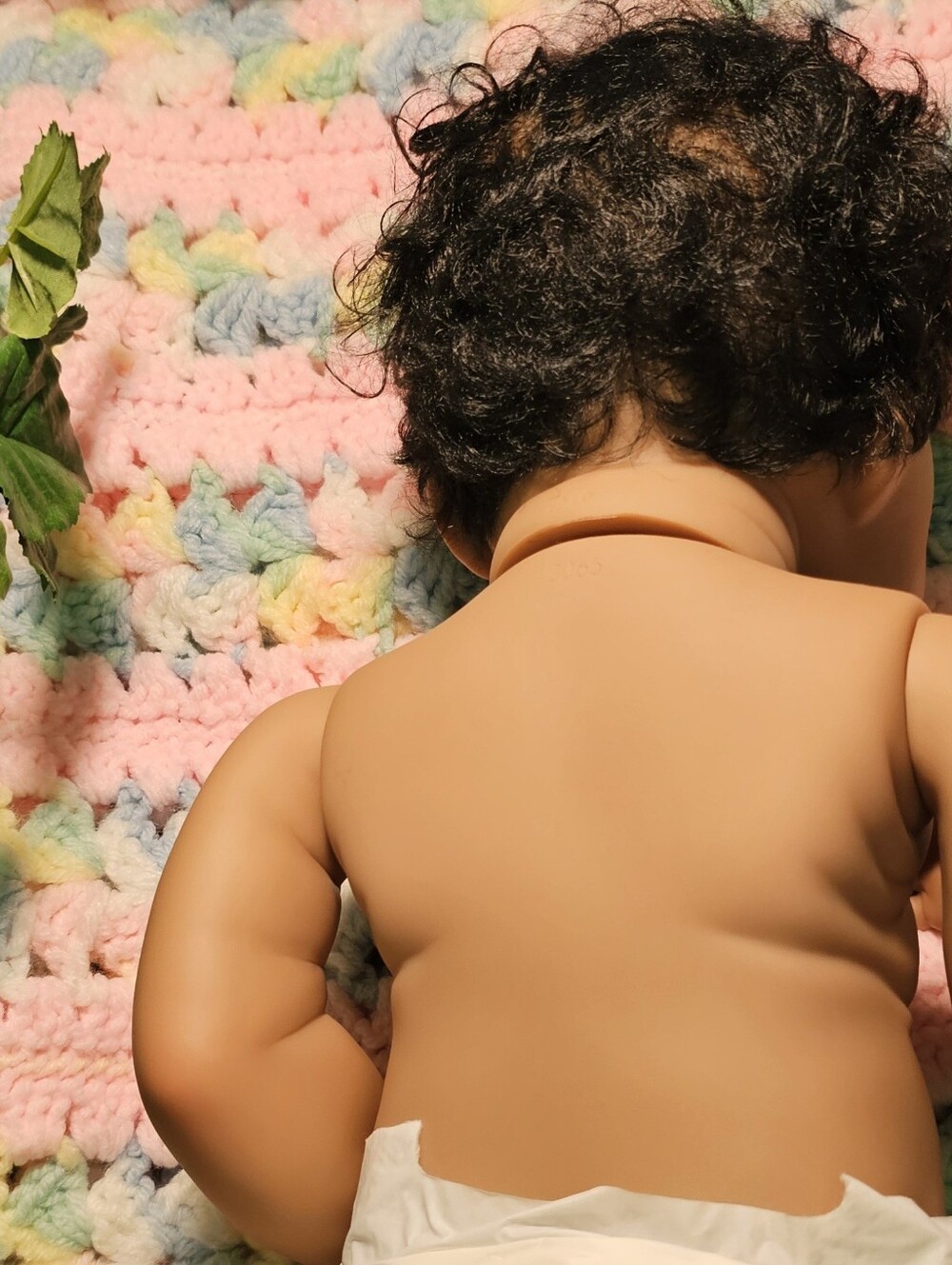 Pretty Reborn African-American Mixed Baby Doll New - Picture 14 of 16